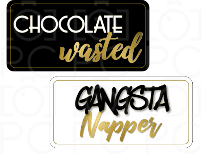 B-Stock Chocolate Wasted / Gangsta Napper