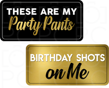 Load image into Gallery viewer, Birthday Party Signs