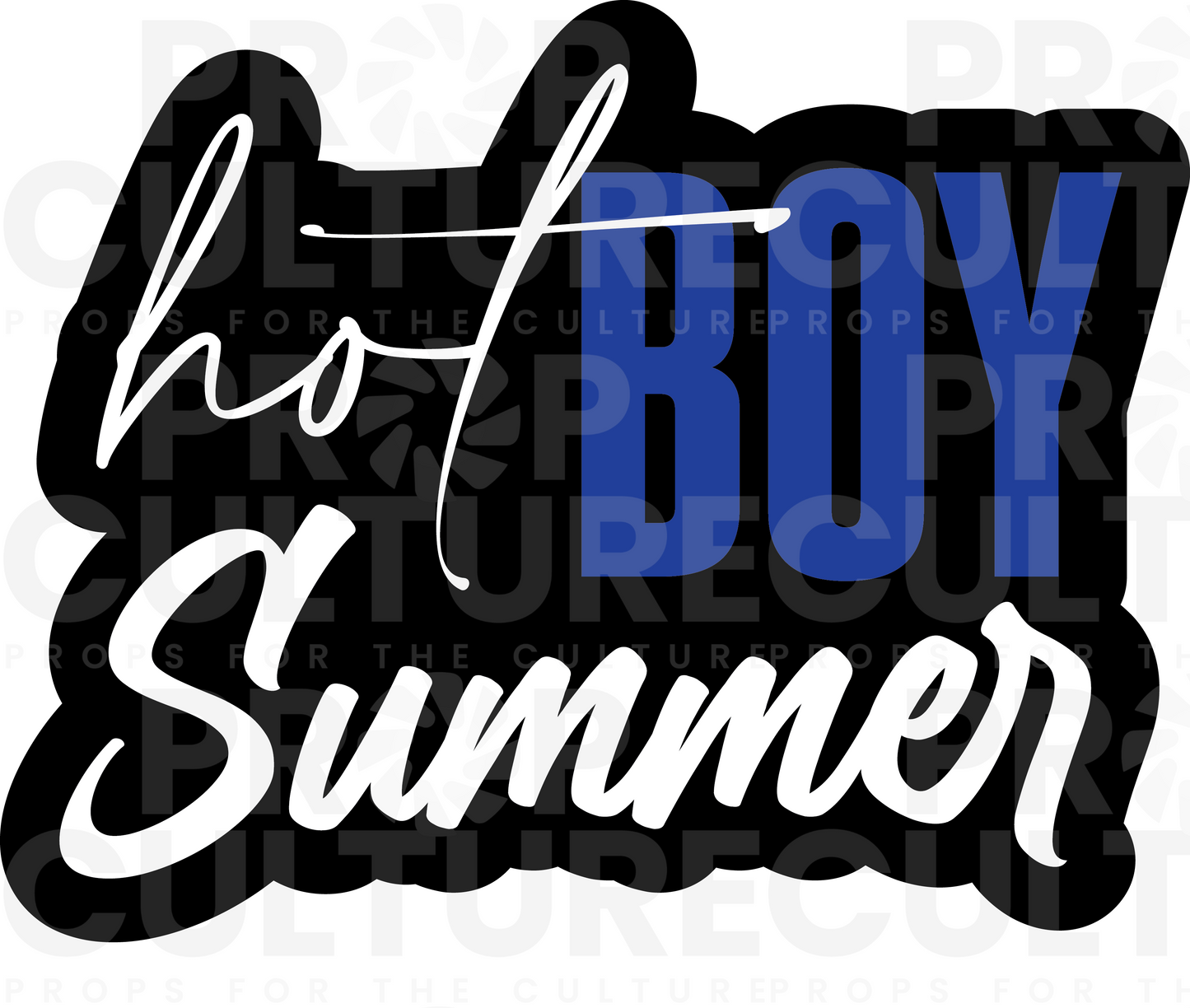 Hot Boy Summer Individual Word Prop