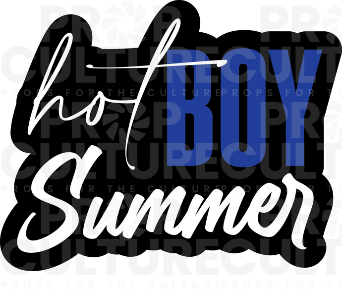 B-Stock Hot Boy Summer Individual Word Prop