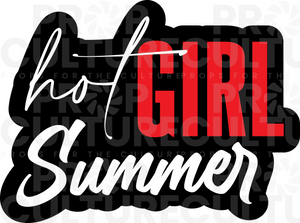 Hot Girl Summer Individual Word Prop