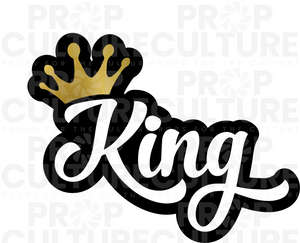 King Individual Word Prop {Backordered - Est to ship wk of 03.23}