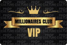 Load image into Gallery viewer, Black Men Don&#39;t Cheat / Millionaire&#39;s Club VIP Card