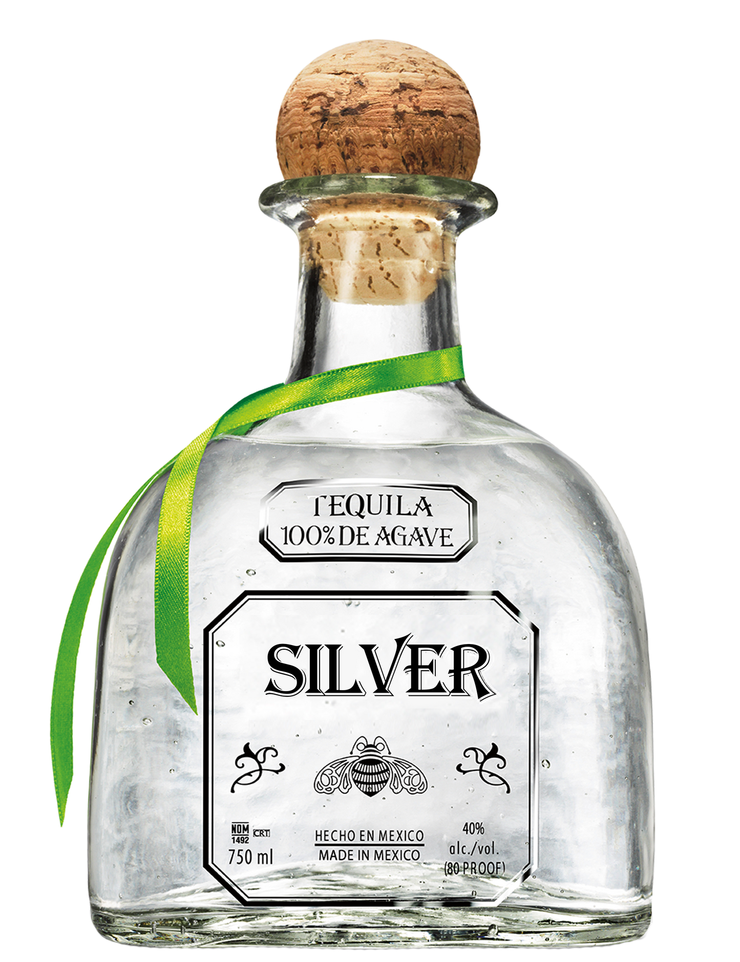 Patron Silver Bottle Prop