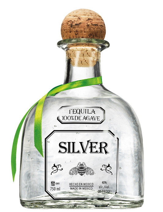 Patron Silver Bottle Prop