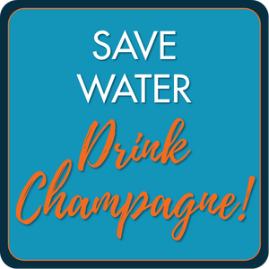 B-Stock - Save Water Drink Champagne! / Today's Forecast 100% chance of Champagne