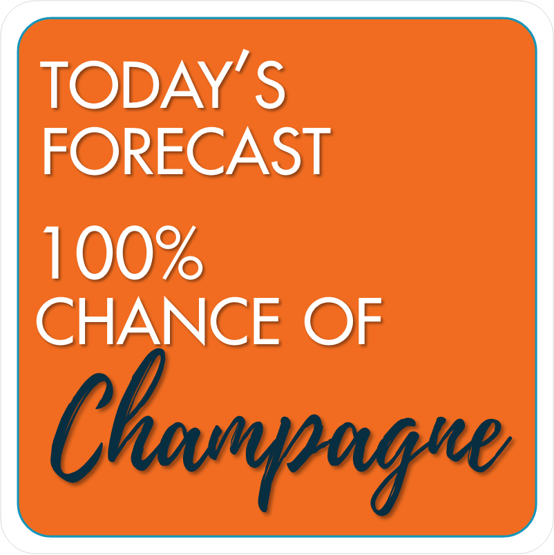 B-Stock - Save Water Drink Champagne! / Today's Forecast 100% chance of Champagne