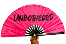 Load image into Gallery viewer, Unbothered Satin Statement Fan