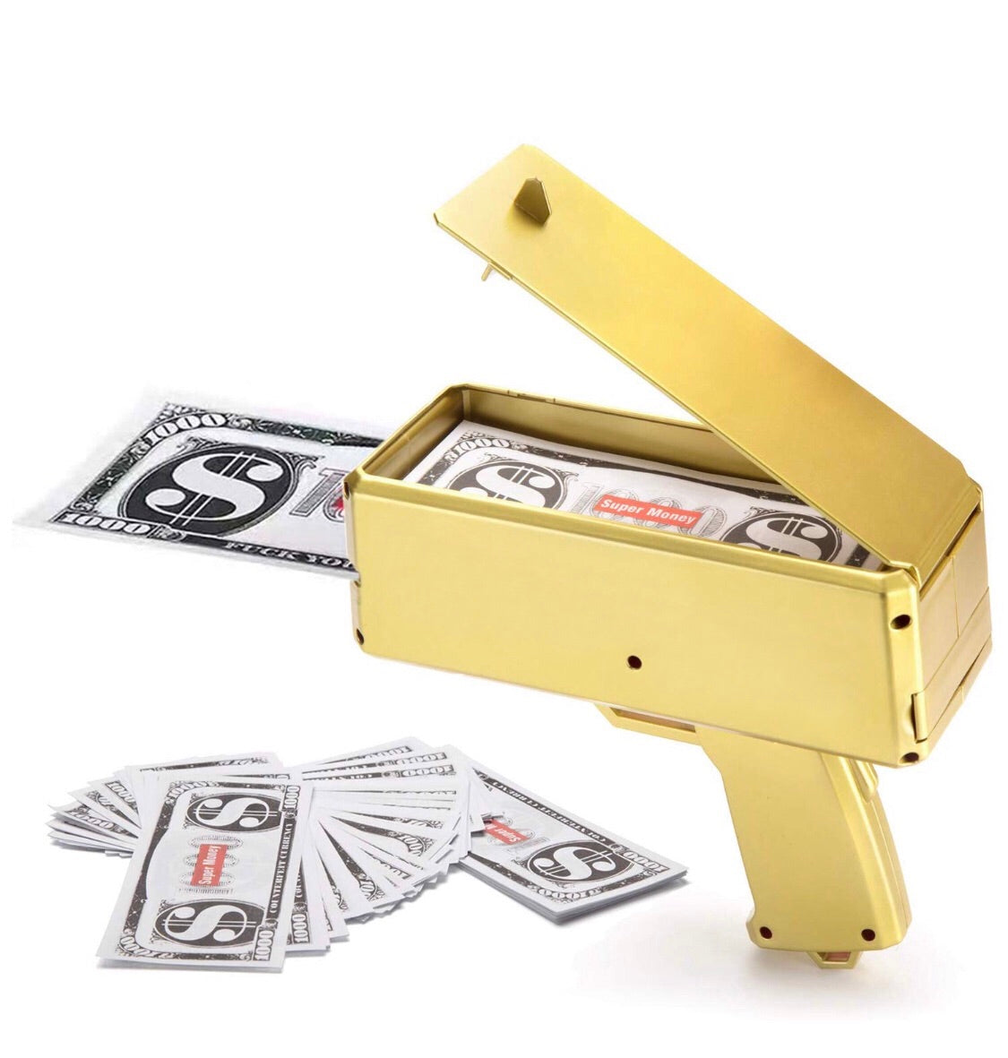 Gold Money Gun