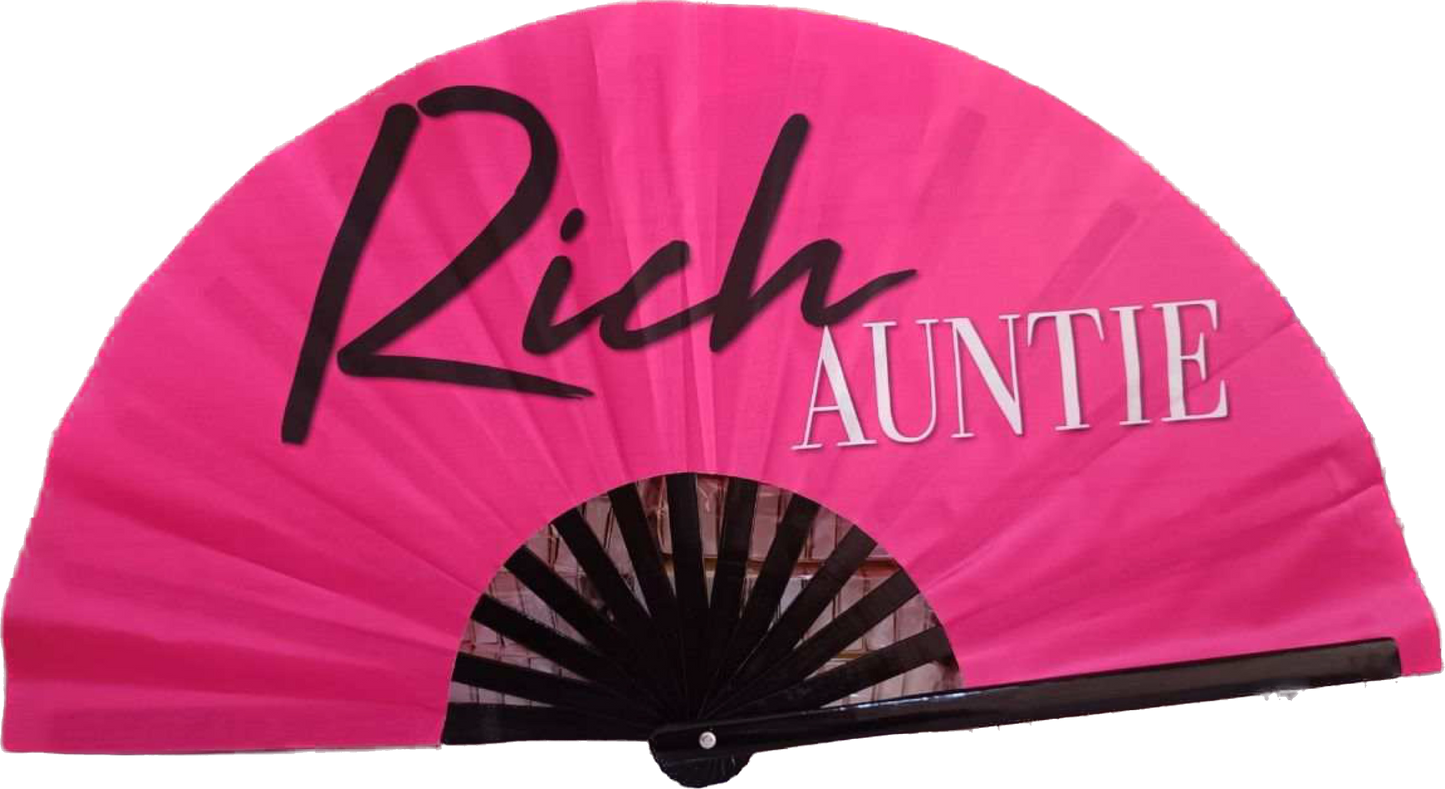 Rich Auntie Statement Fan