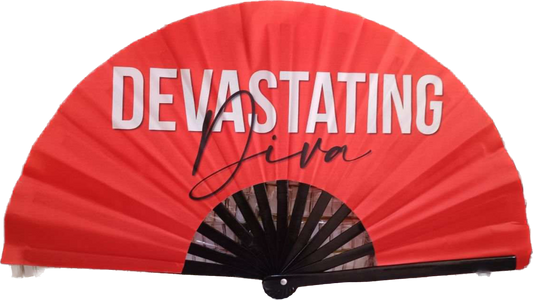 Devastating Diva Statement Fan